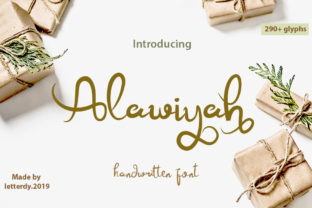 Alawiyah: Where Organic Elegance Meets Expressive Typography