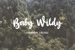 Baby Wildy: A Handwritten Font That Balances Energy and Legibility