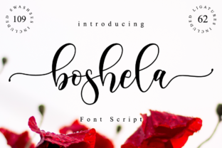 Boshela Script: Elegant & Modern