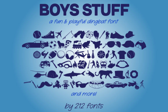 Boys Stuff: A Practical Dingbat Font for Visual Communication and Workflow Clarity
