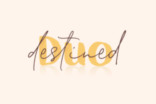 Destined Duo: A Thoughtful Pairing of Sans Serif and Script
