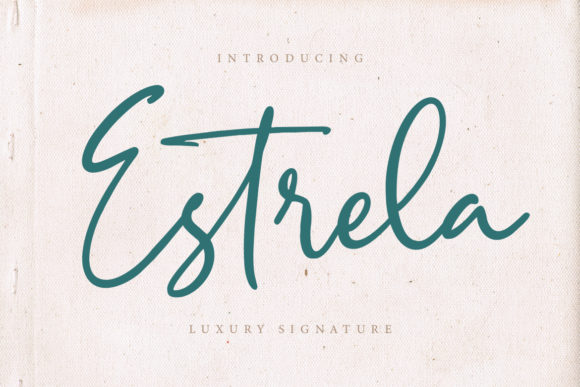 Estrela: Handwritten Charm That Fits Today’s Design Realities
