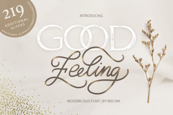 Good Feeling: The Light, Elegant Font Duo That Makes Design Feel Effortless