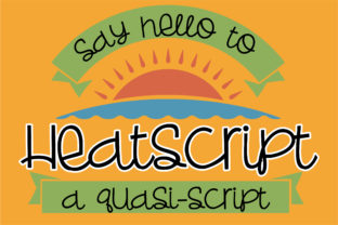 Heatscript: A Strategic Handwritten Font for Distinctive Visual Communication