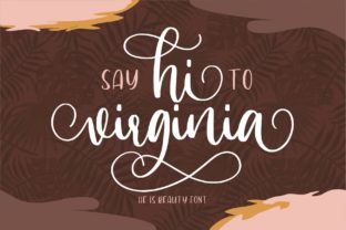 Hi Virginia: A Bold Handwritten Font That Elevates Real Design Work