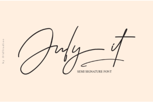July It: The Handwritten Font Redefining Authenticity in Digital Design