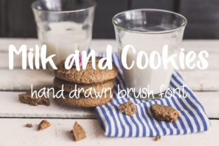 Milk and Cookies: A Handwritten Font That Feels Like Home