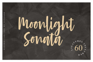 Moonlight Sonata Font: A Timeless Handwritten Typeface for Authentic Design