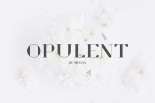 Opulent: The Serif Font That Redefines Typographic Authority
