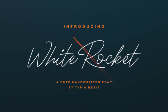 White Rocket: The Handwritten Font That Feels Human—Without the Hassle